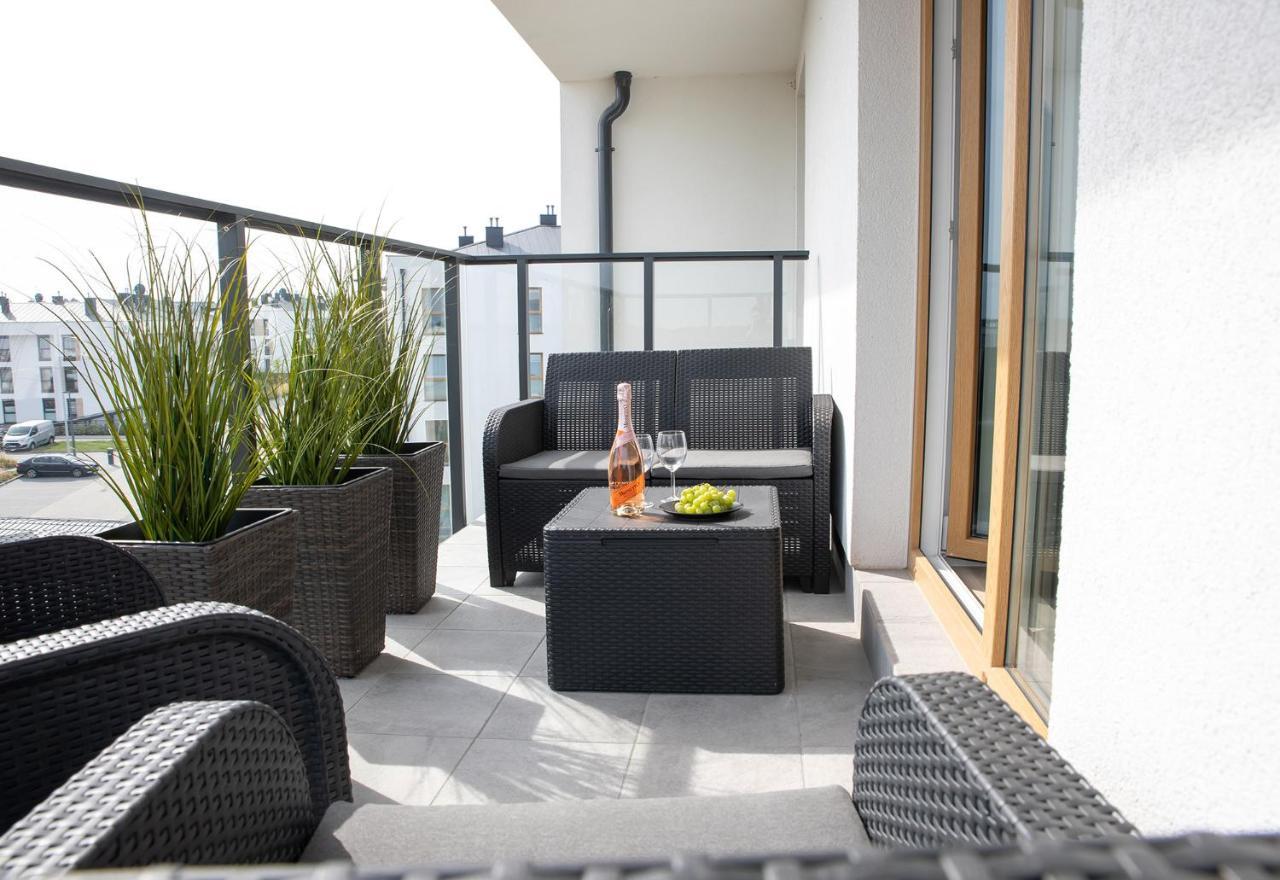 Appartamento Luxus Apartament Bella Gdynia Esterno foto