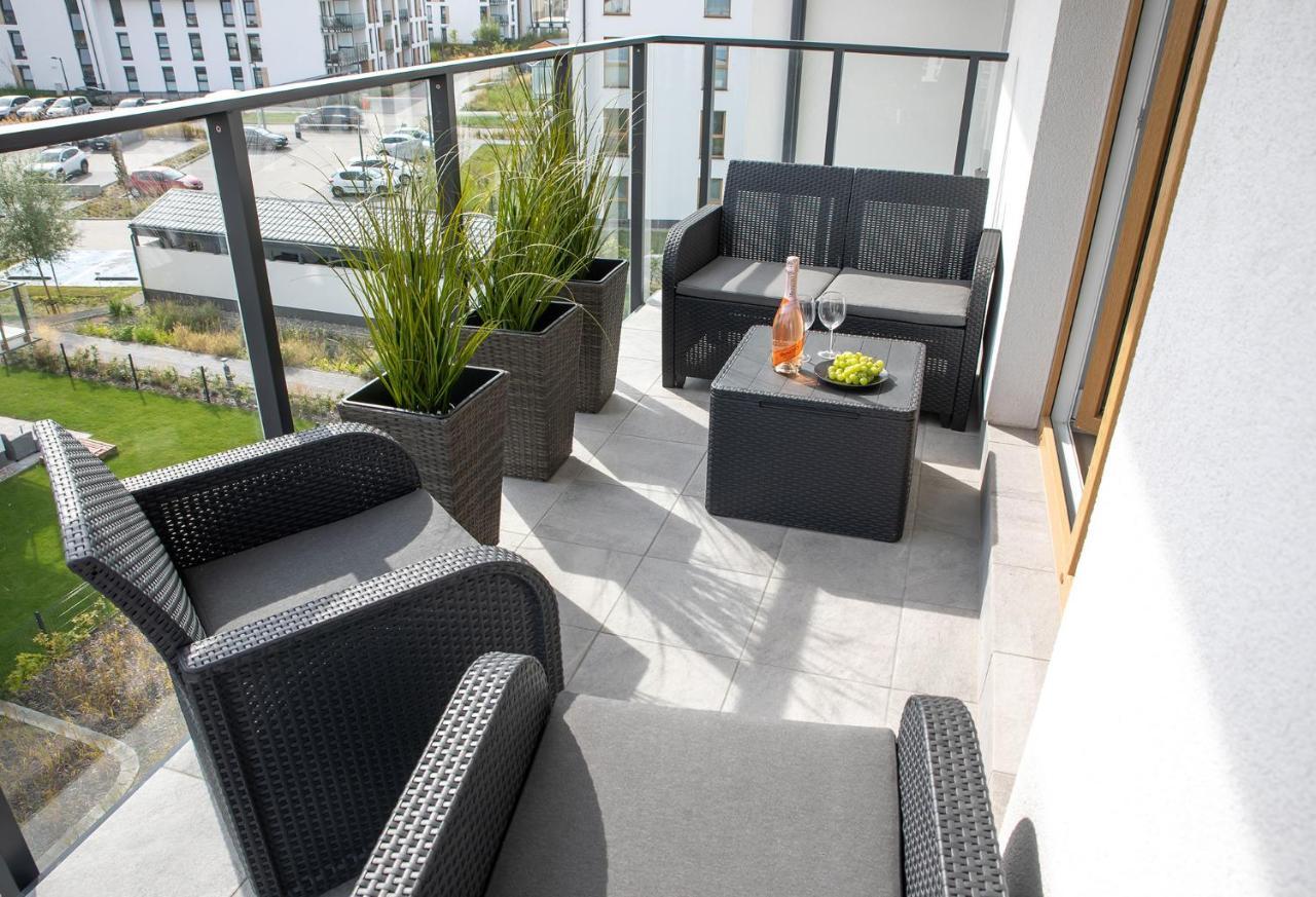 Appartamento Luxus Apartament Bella Gdynia Esterno foto